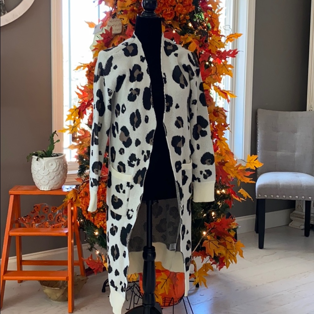 Size Small Long Sweater Cardigan